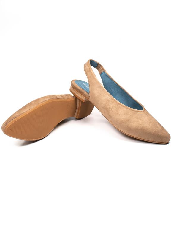  Slingbacks Light Brown