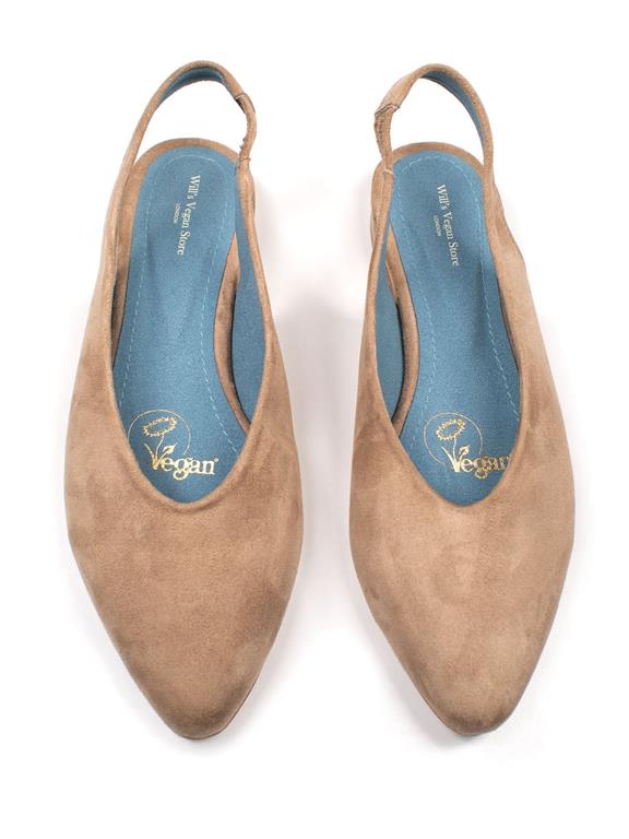  Slingbacks Light Brown