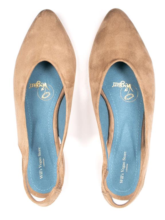  Slingbacks Light Brown