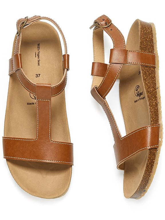  Sandals Footbed Brown