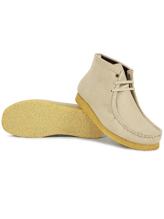  Moccasin Boots Cream