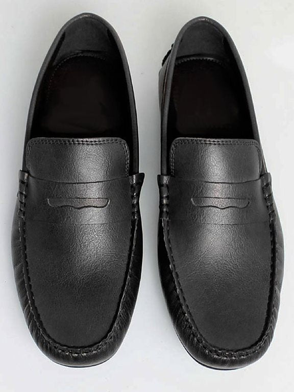  Penny Driving Loafers Black
