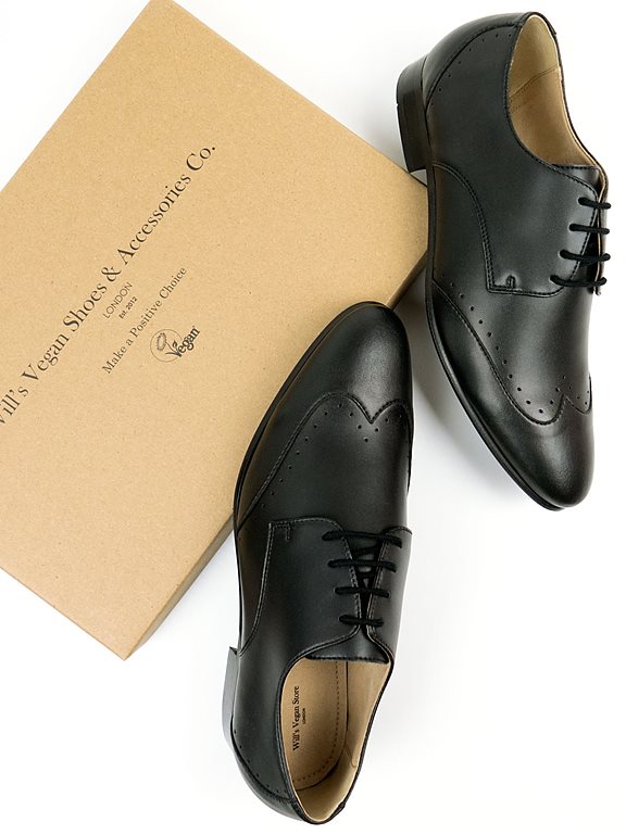  Brogues Slim Sole Black