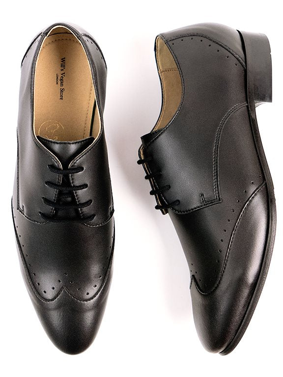  Brogues Slim Sole Black