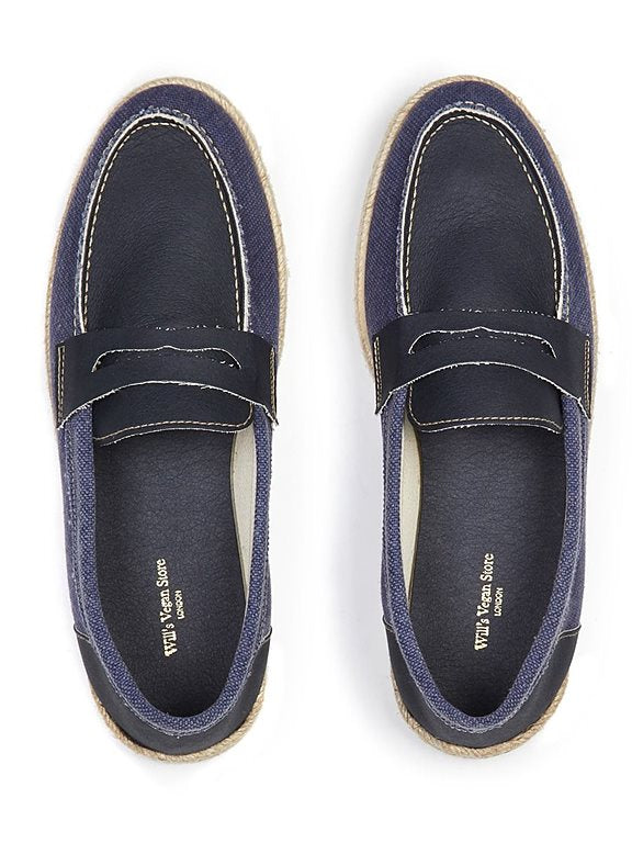  Penny Loafers Dark Blue