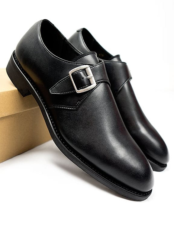  Monks Goodyear Welt Black