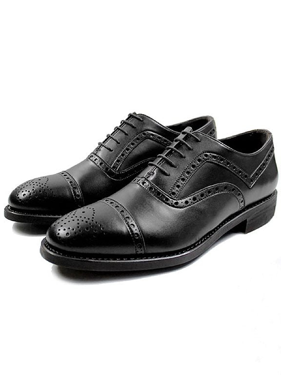  Brogues Goodyear Welt Black