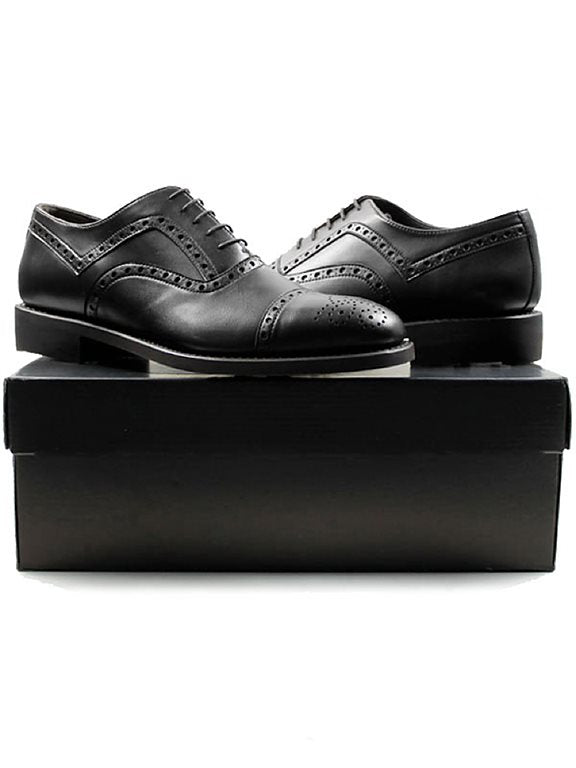  Brogues Goodyear Welt Black