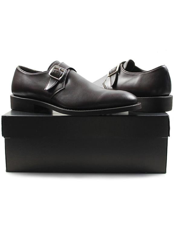  Monks Goodyear Welt Dark Brown