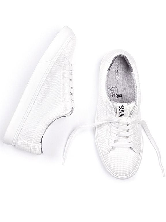  Sneakers Ldn Biodegradable White Knit