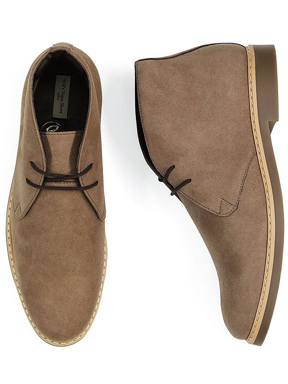 Desert Boots Signature Vegan Suede Taupe