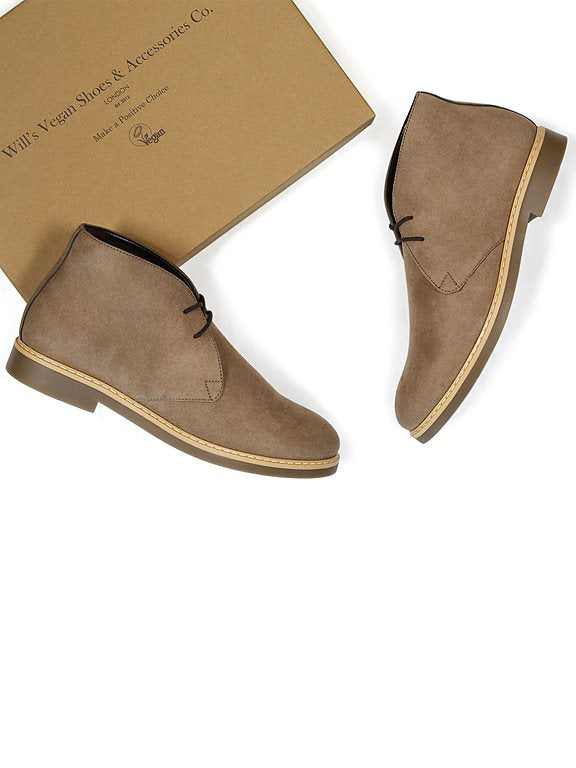  Desert Boots Signature Vegan Suede Taupe