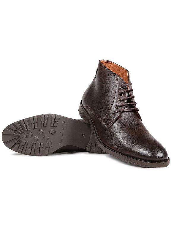  Boots Chukka Dark Brown