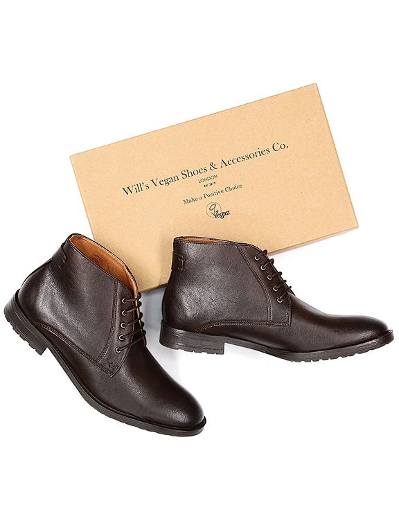  Boots Chukka Dark Brown