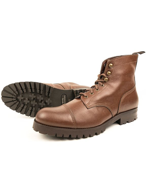  Work Boots Chestnut Brown