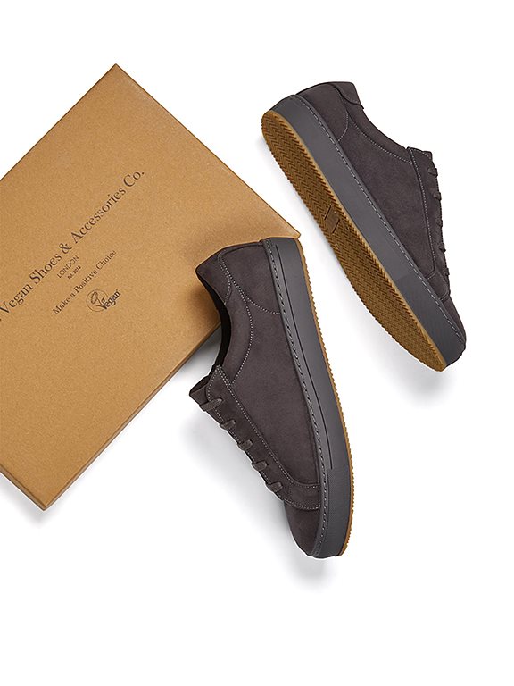  Sneakers Grey Vegan Suede