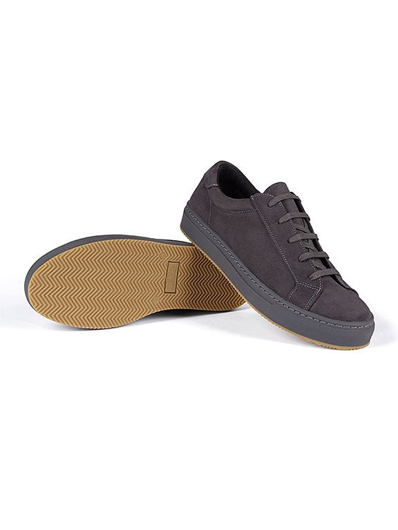  Sneakers Grey Vegan Suede