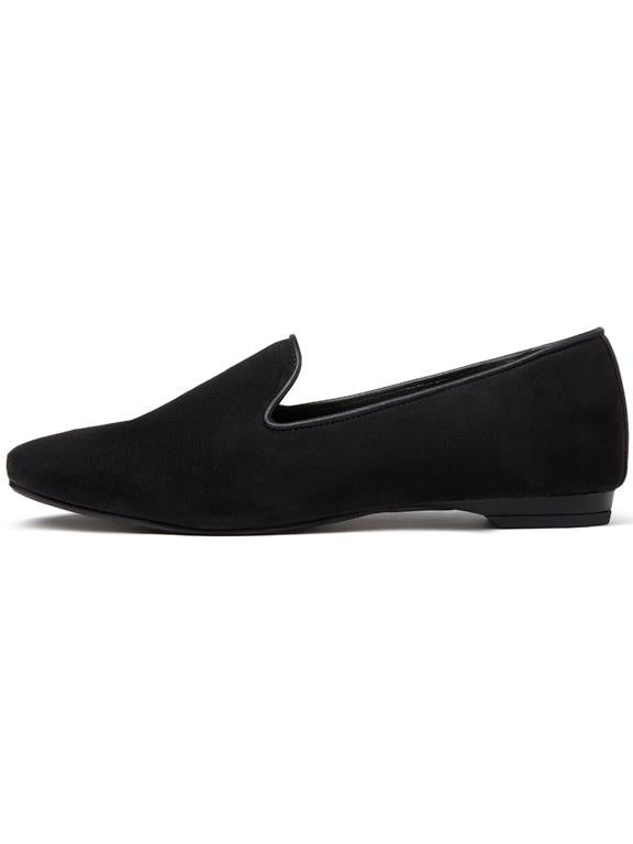  Loafers Slip-On Black