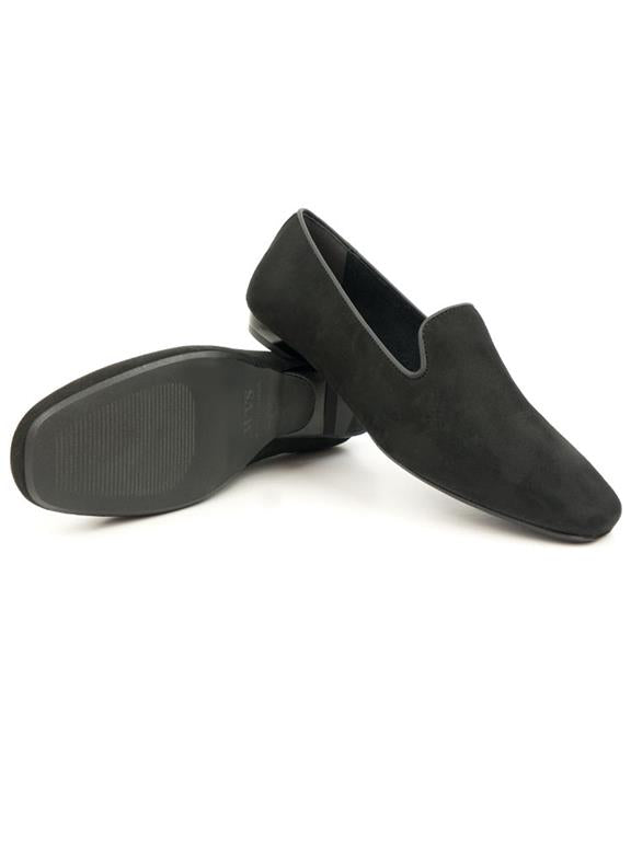  Loafers Slip-On Black