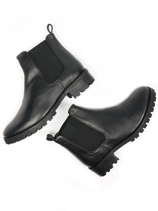  Chelsea Boots Deep Tread Black
