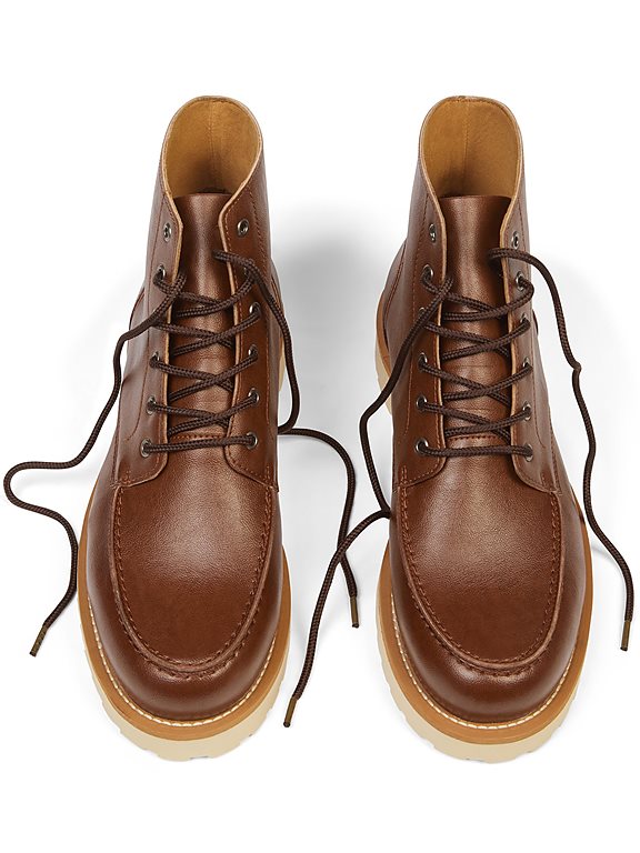  Boots Low Rig Chestnut