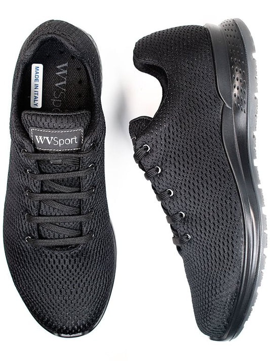  Sports Shoes Freedom Trainers Black