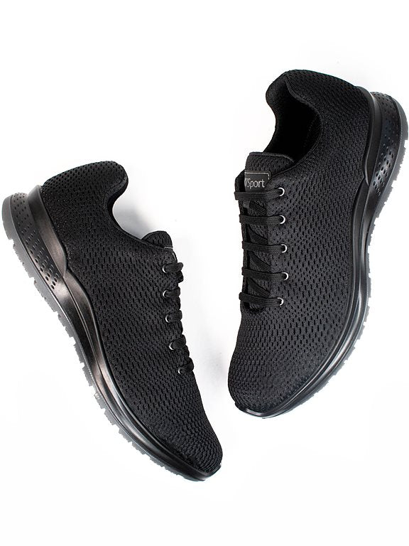  Sports Shoes Freedom Trainers Black