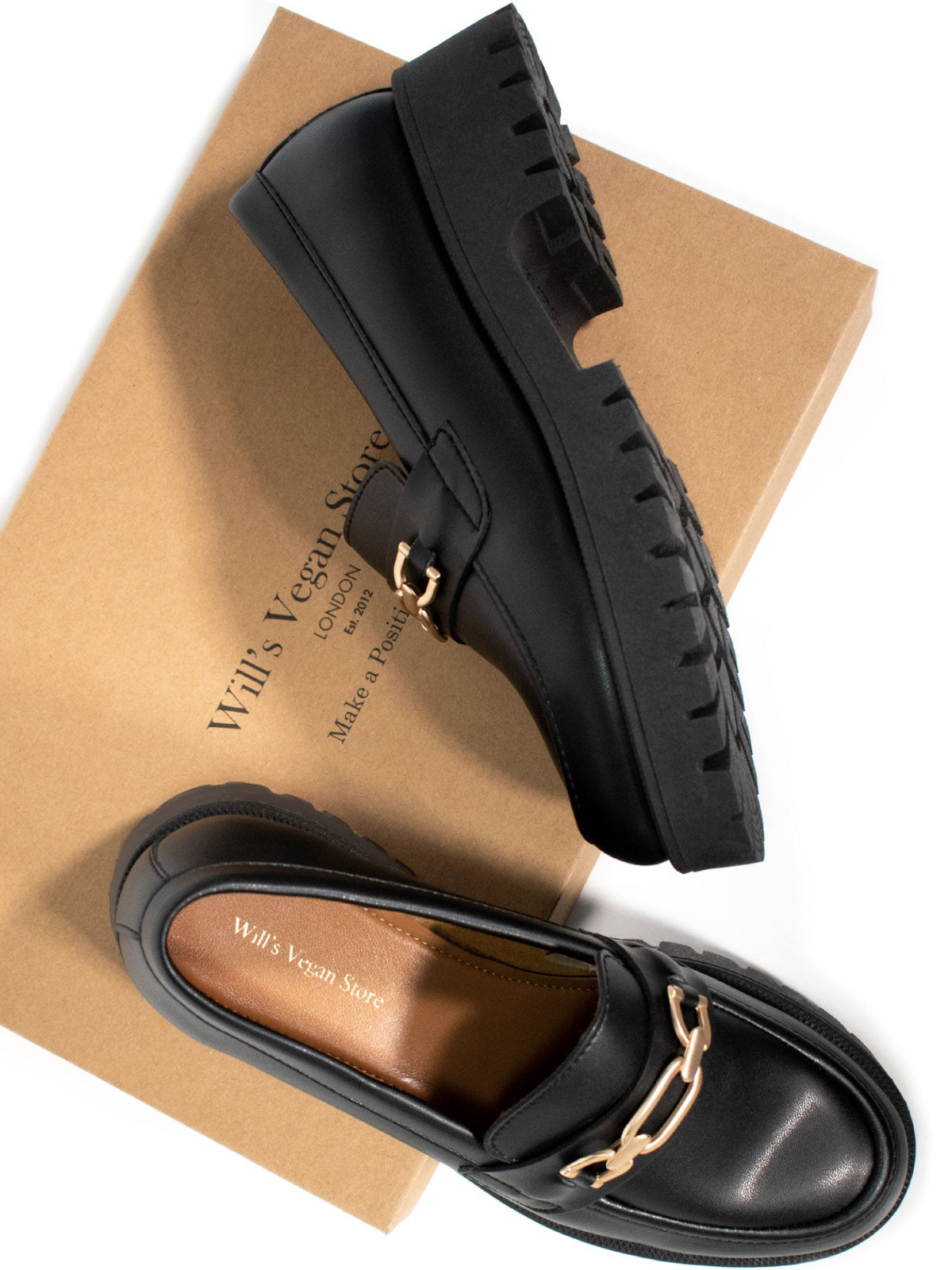  Track Sole Loafers