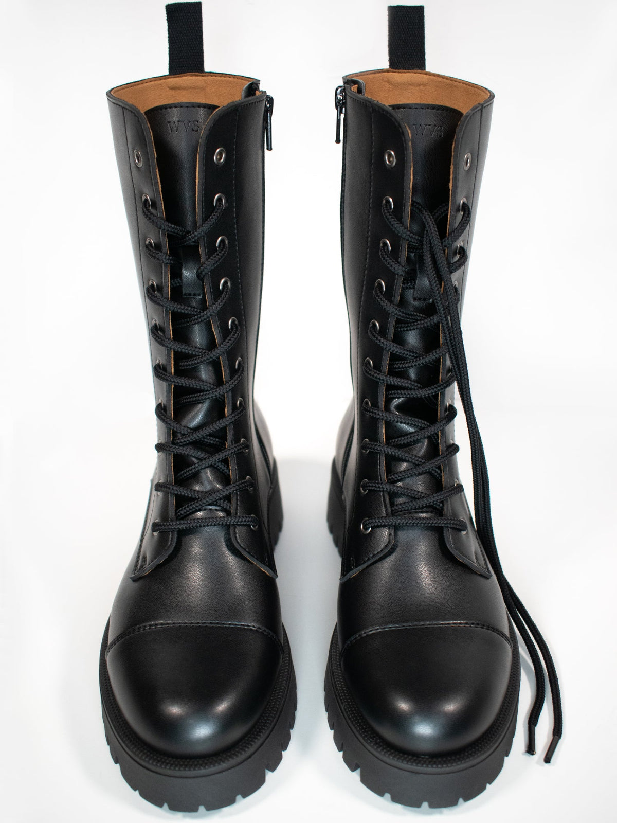  Track Sole 10 Eye Boots
