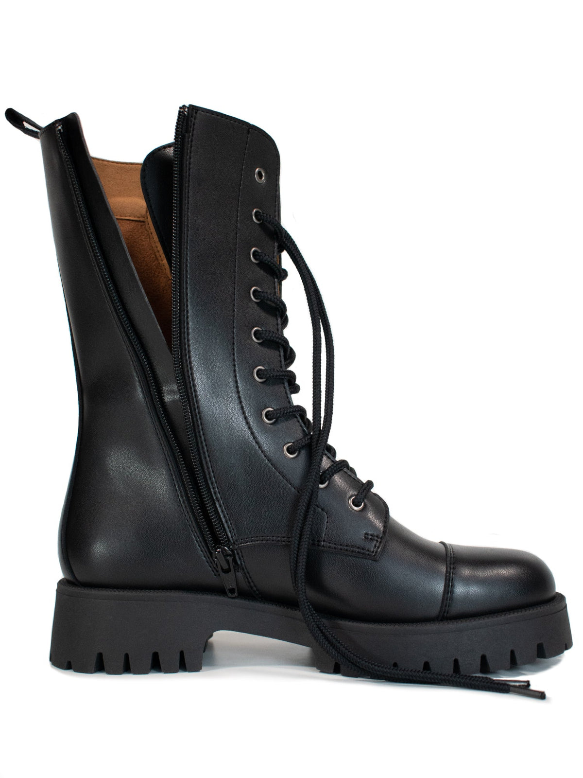  Track Sole 10 Eye Boots