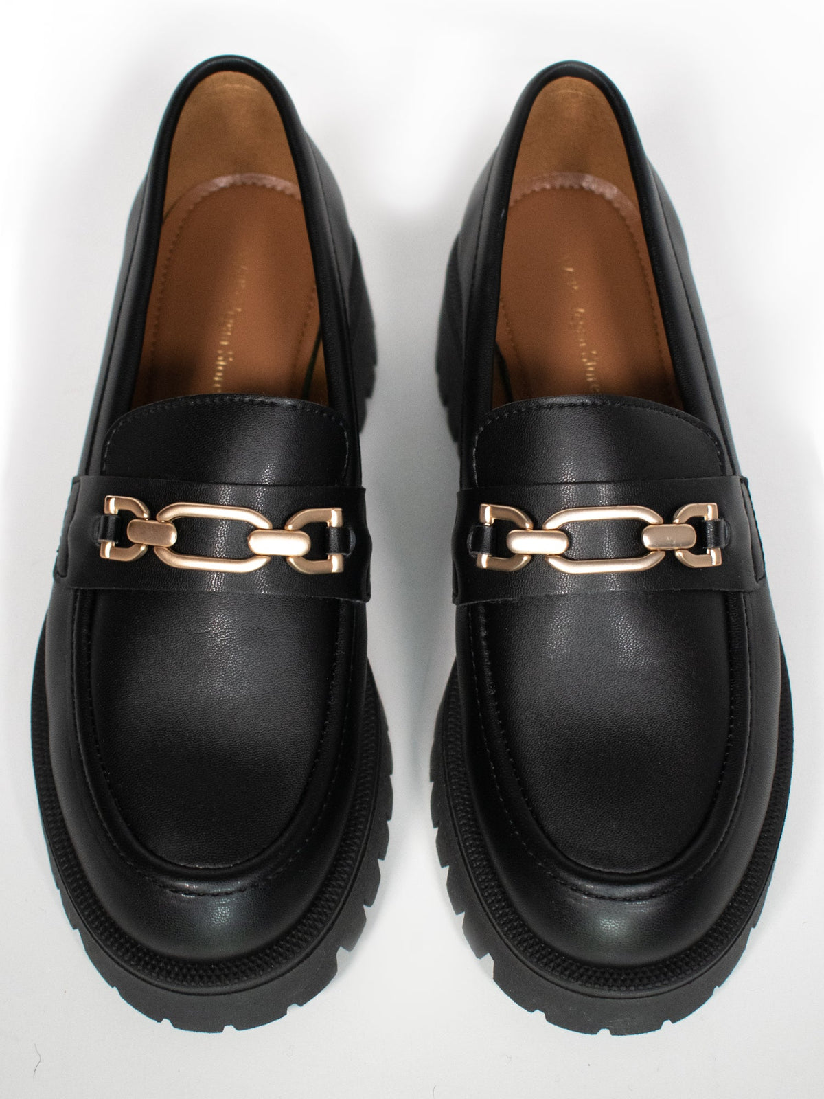  Track Sole Loafers