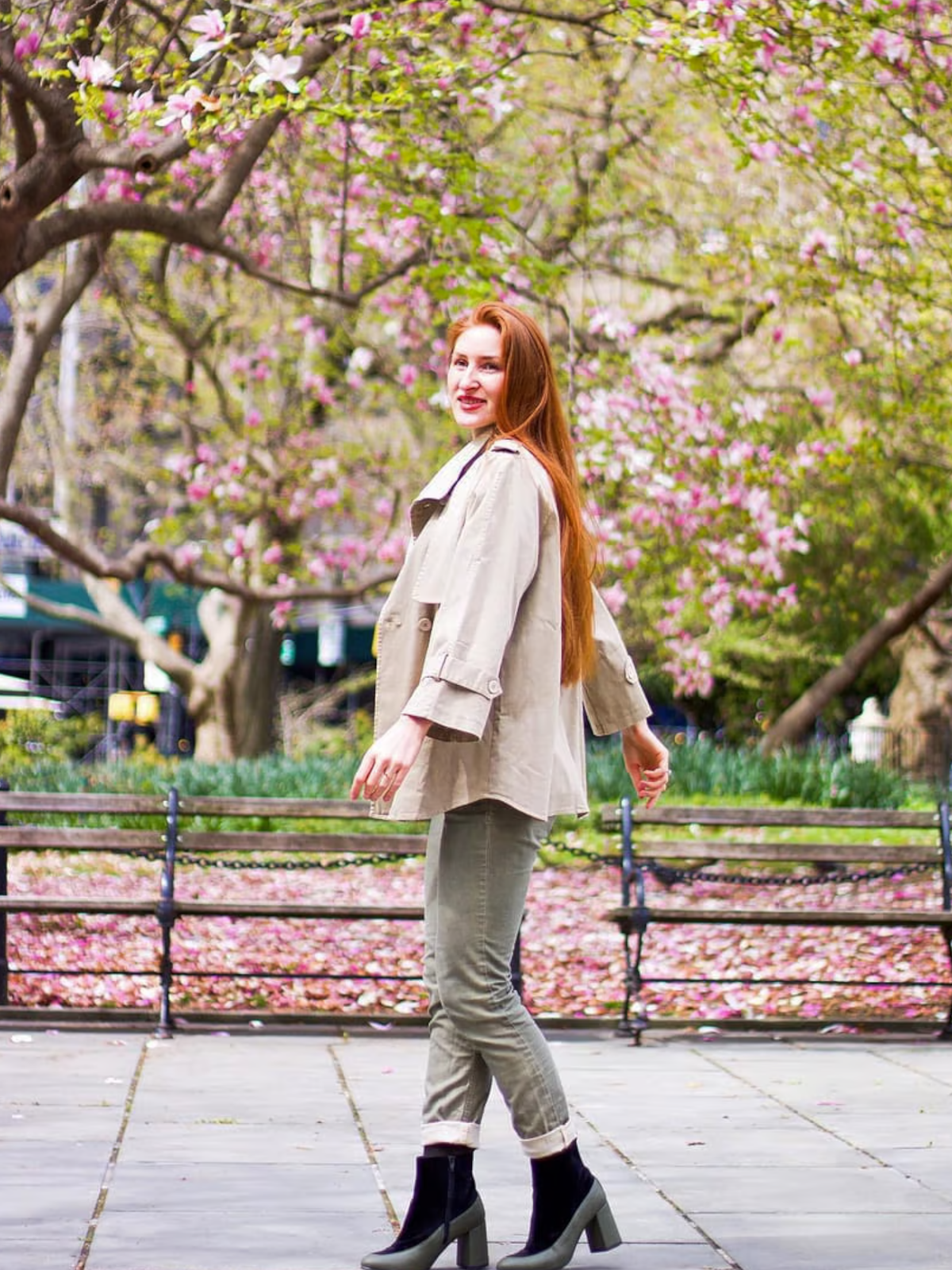  Cotton-Gaberdine Trench Coat