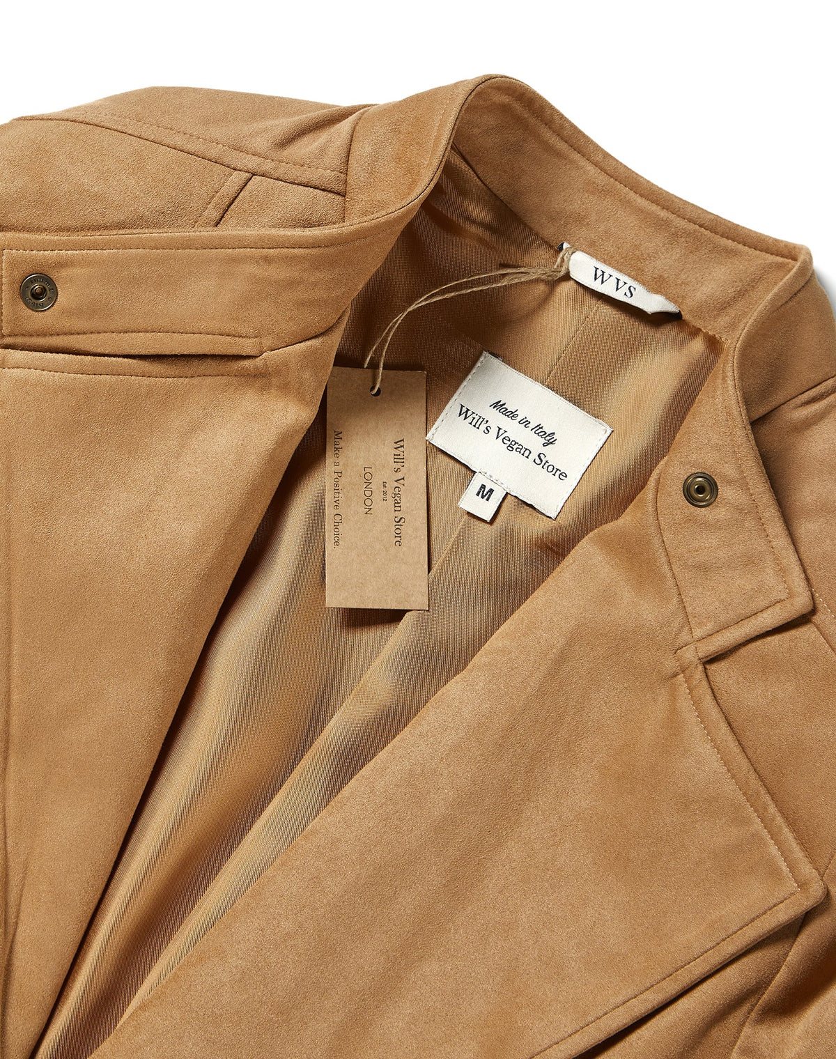  Vegan Suede Jacket