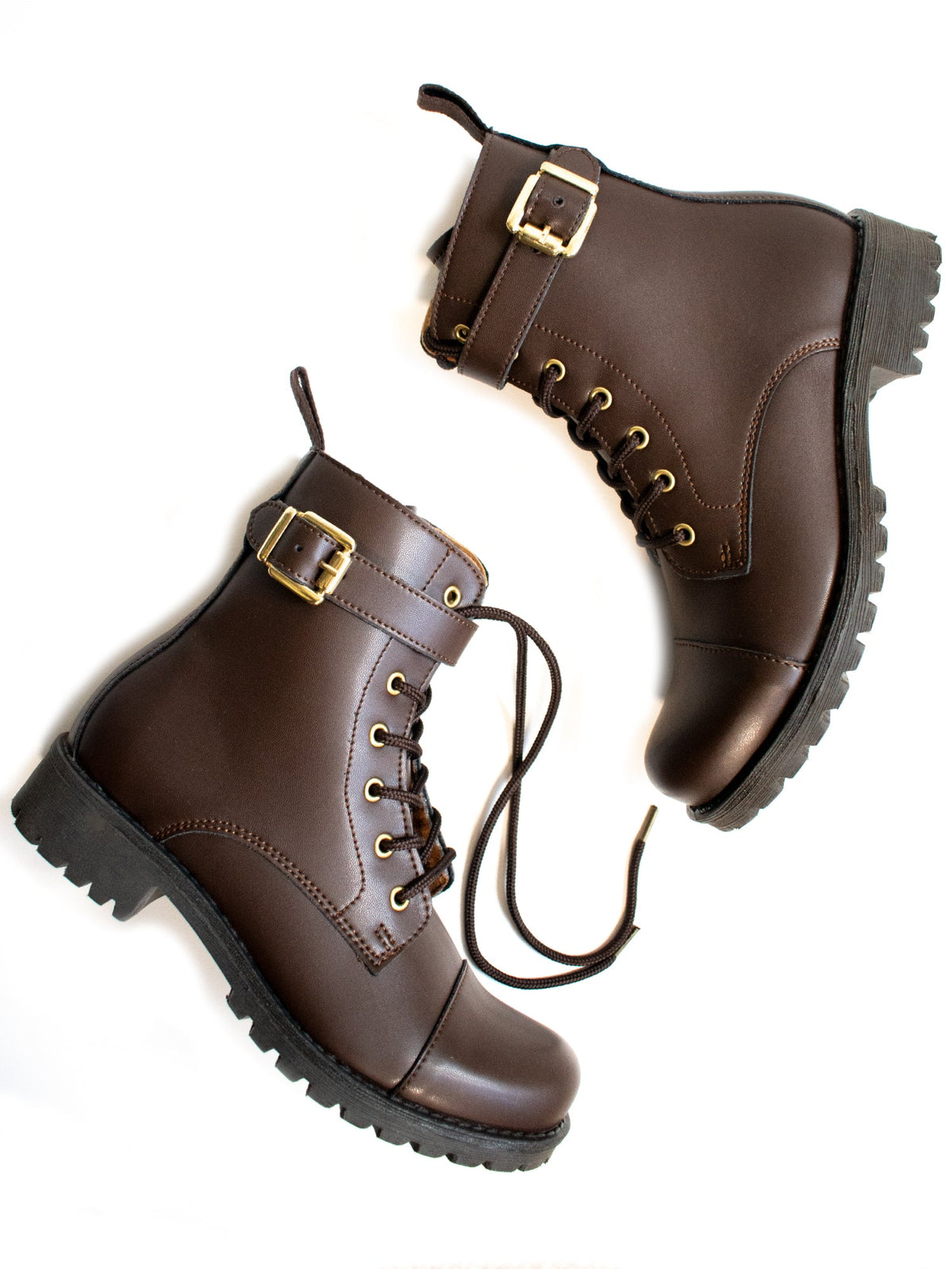 Buckled Work Boots