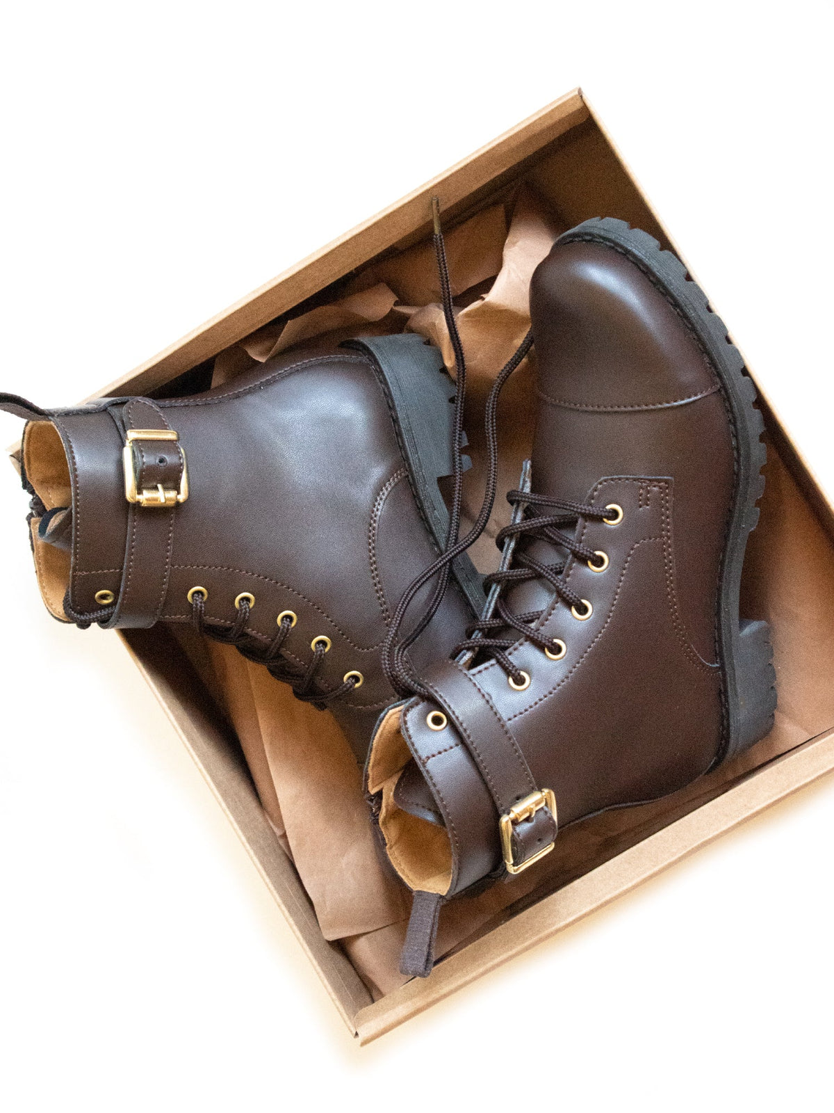  Buckled Work Boots