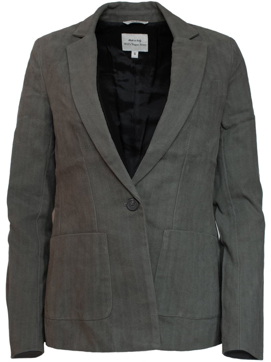  Vegan Wool Blazer