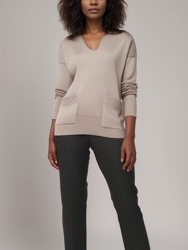  Knitted Oversized Jumper