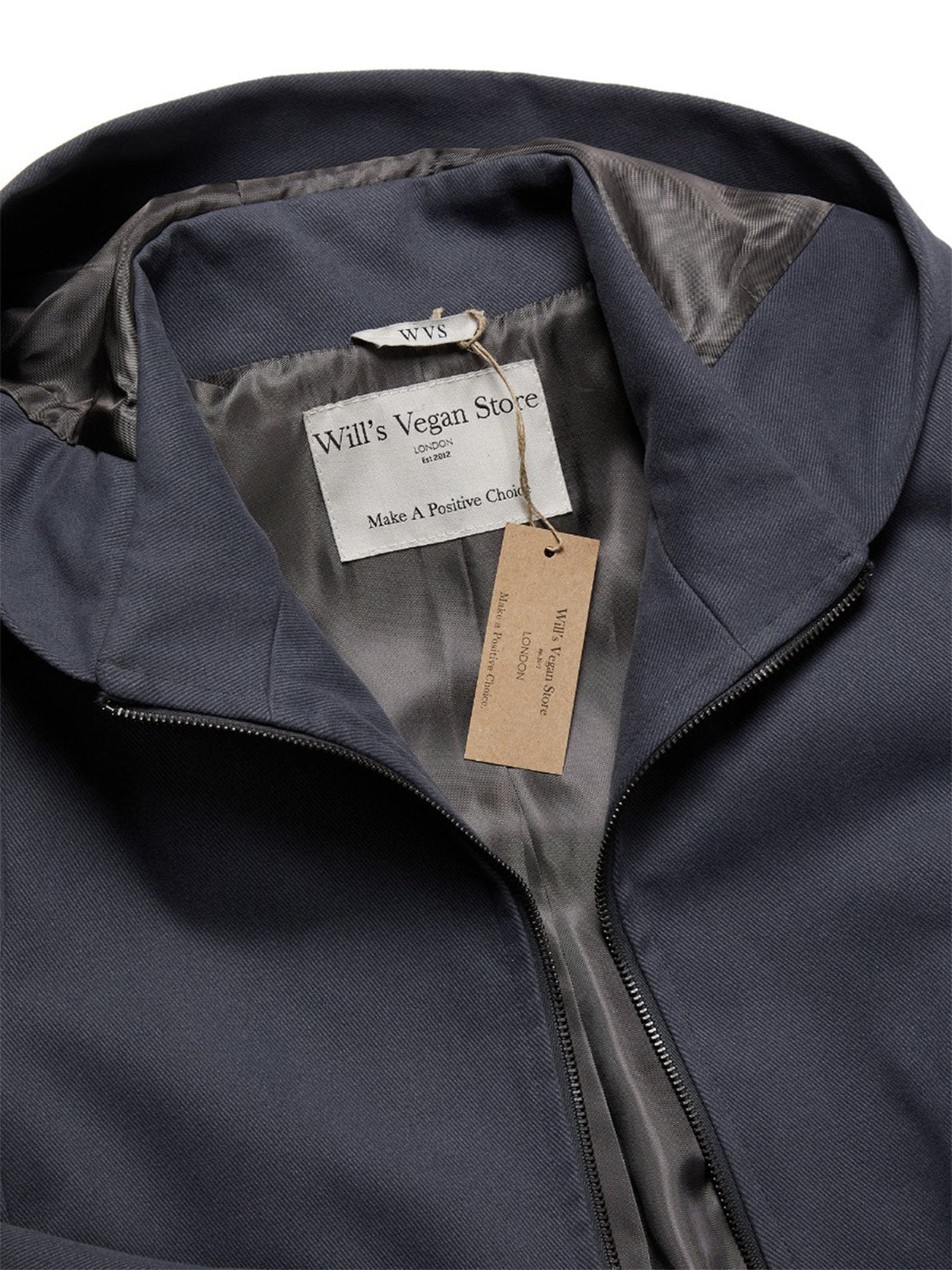  Vegan Wool Hooded Coat