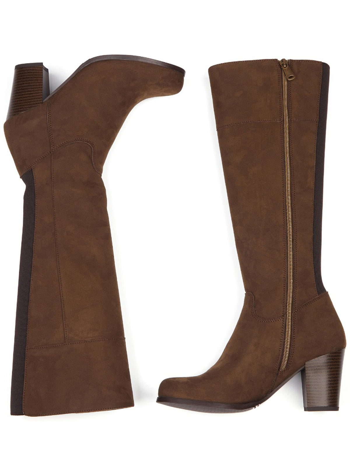  Heeled Knee High Boots