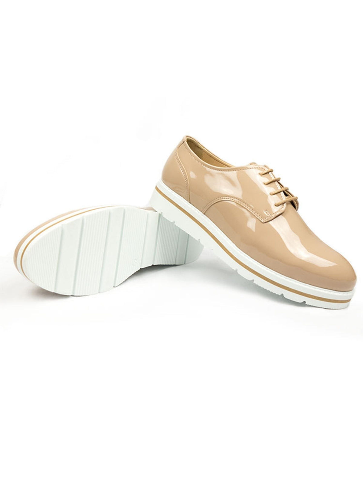  Flatform Laceups