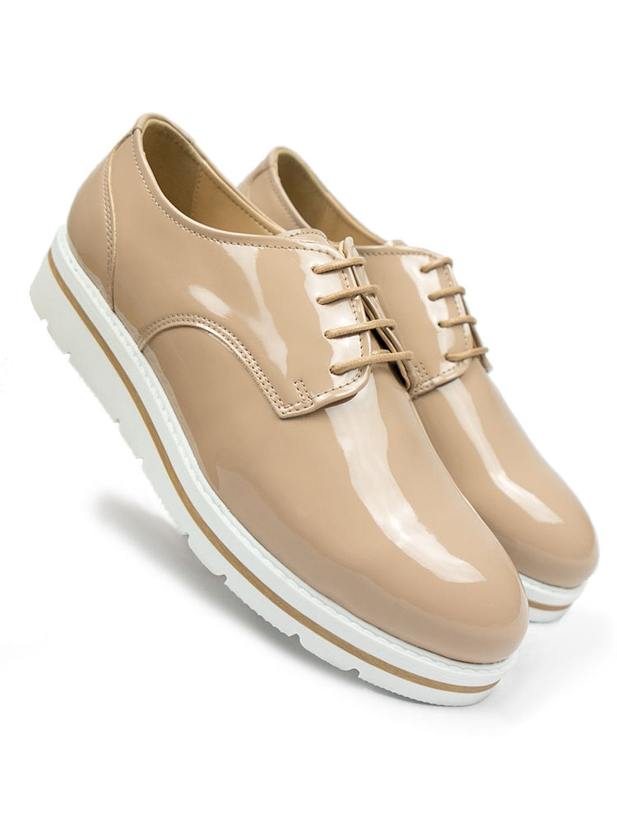  Flatform Laceups