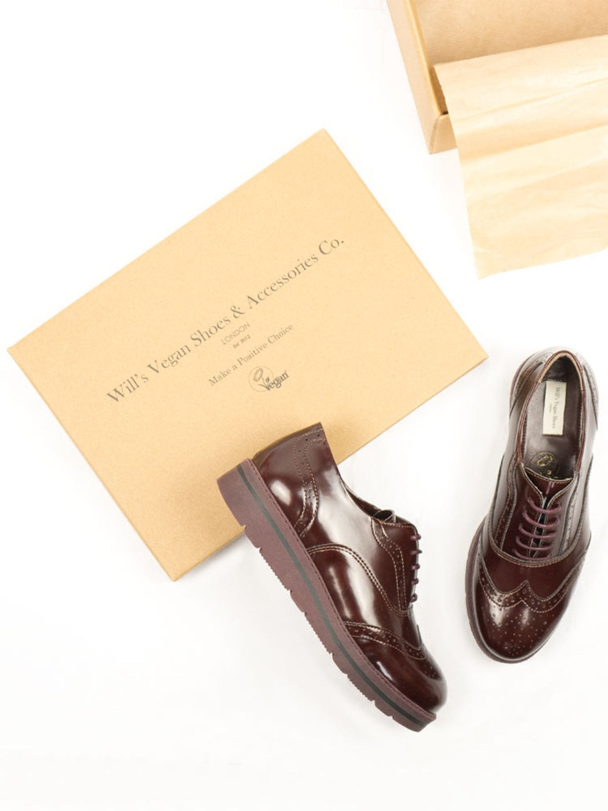  Flatform Brogues