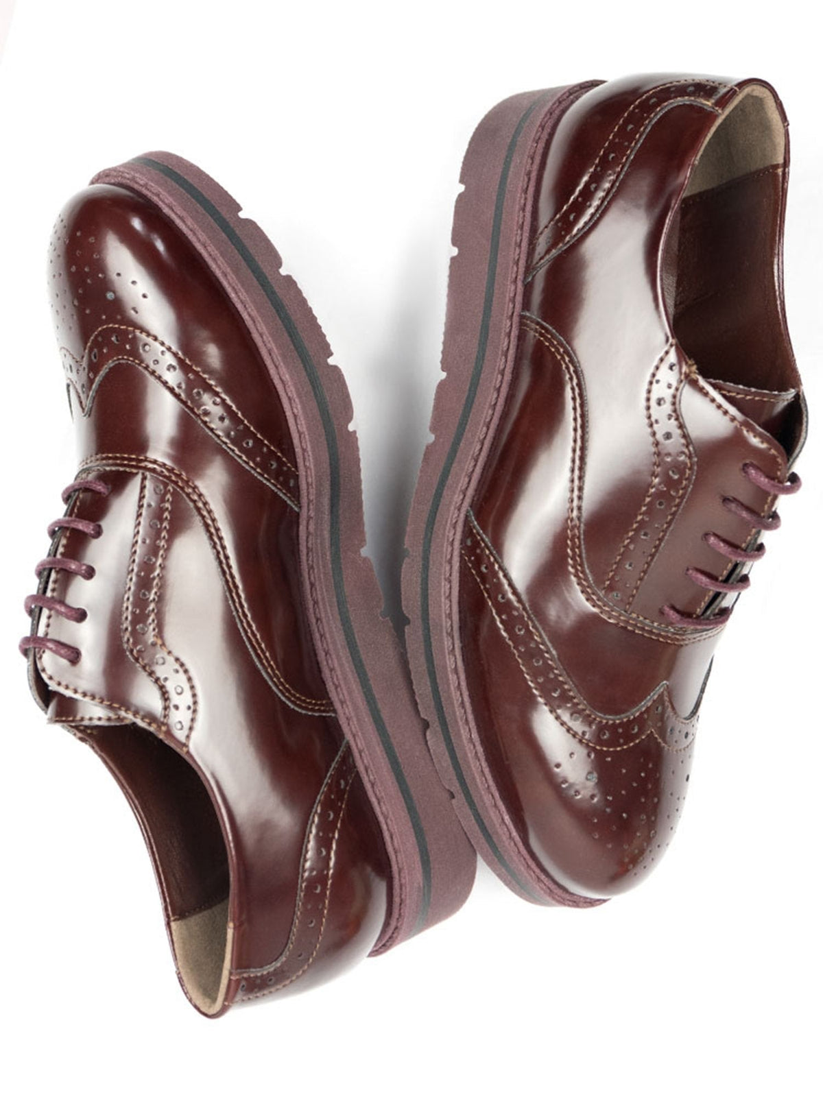  Flatform Brogues