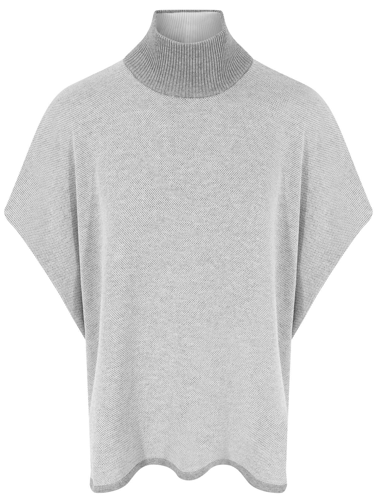  Recycled Knit Poncho