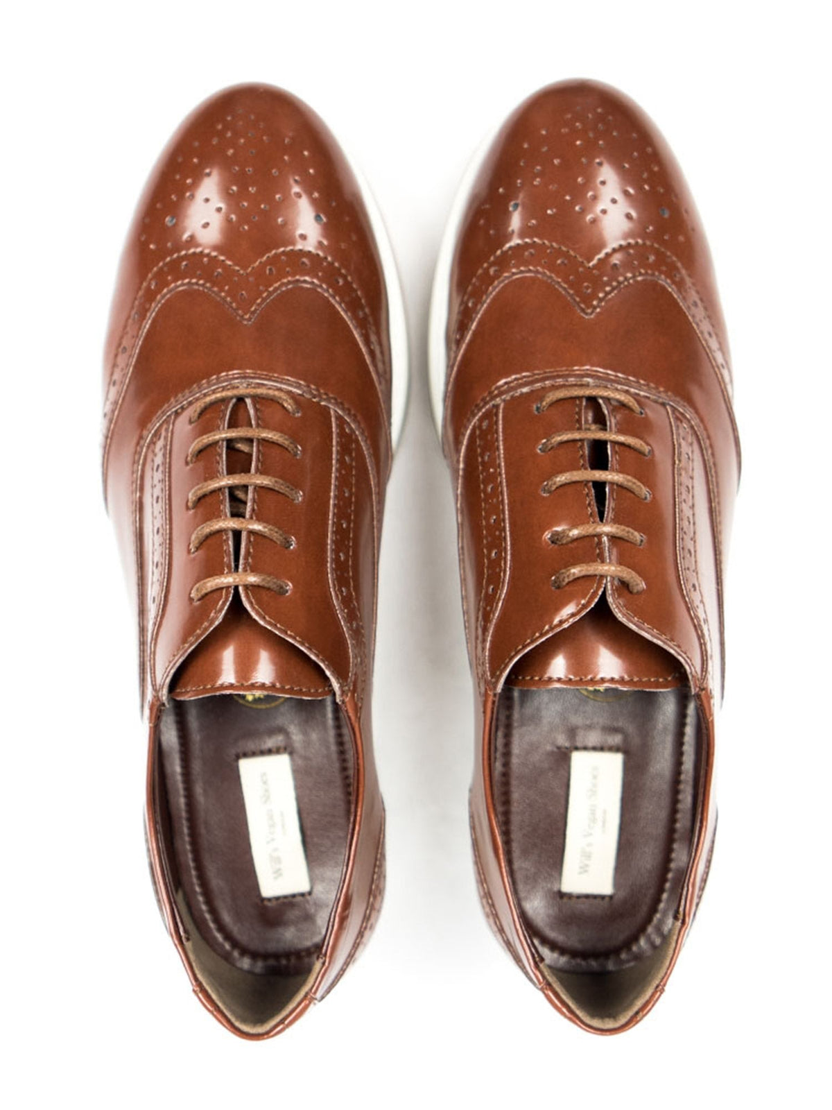  Flatform Brogues