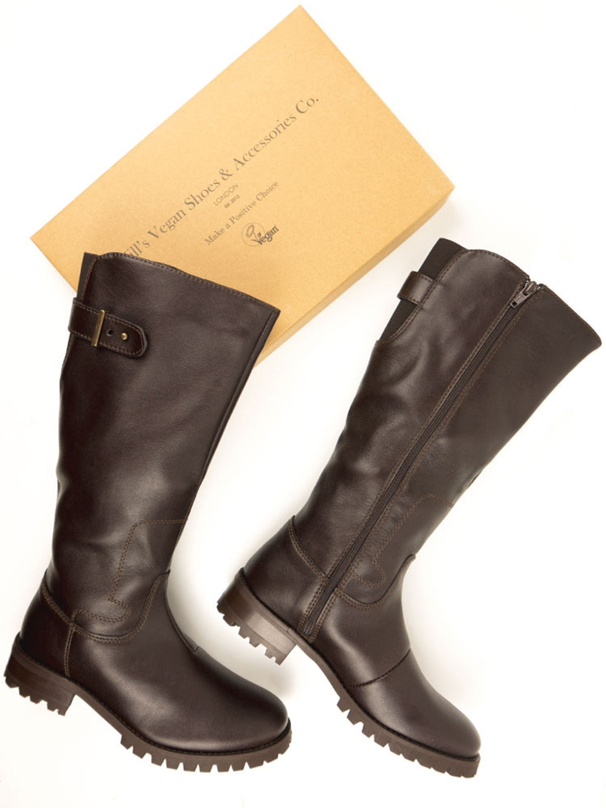  Deep Tread Knee Length Boots