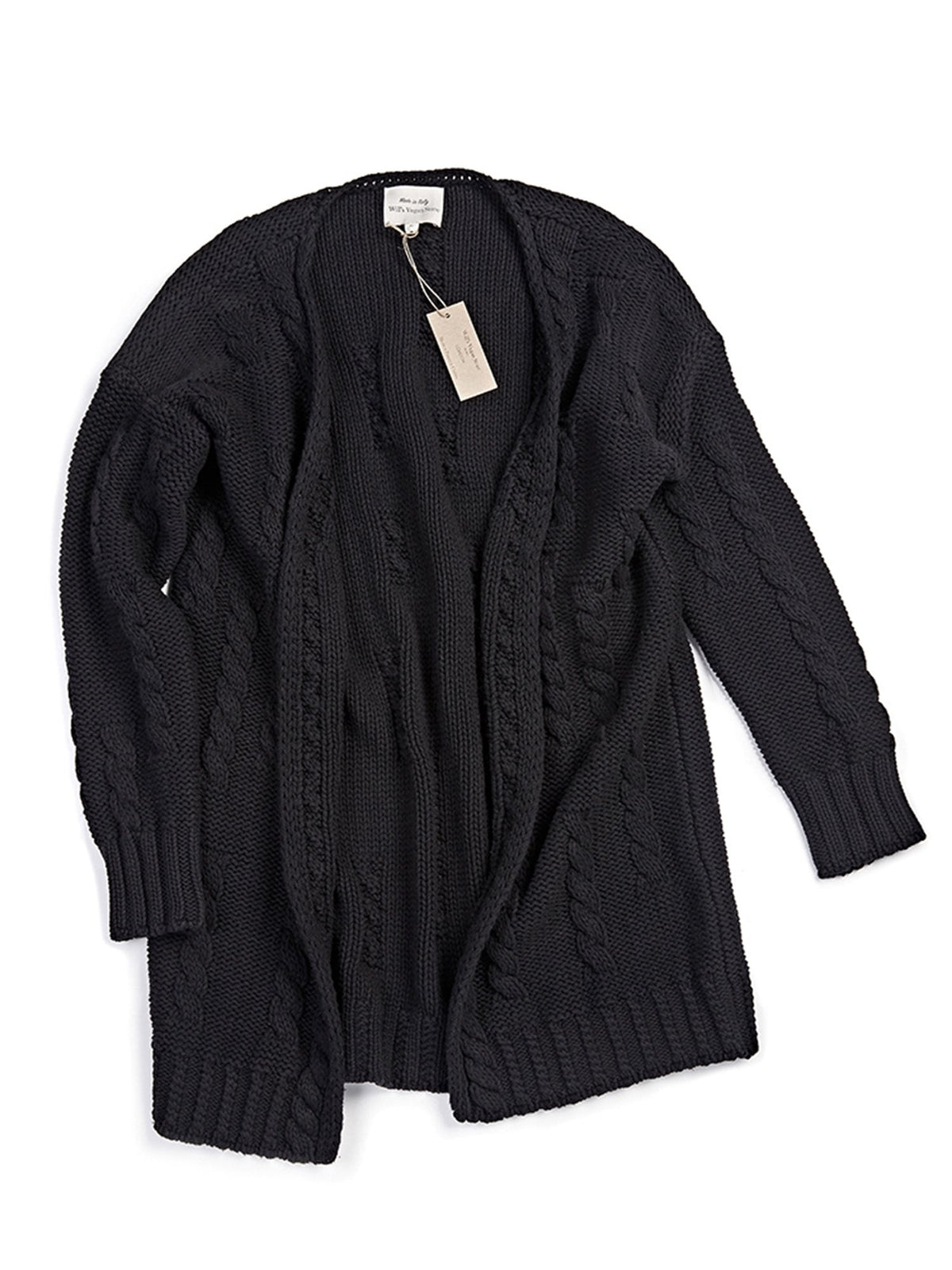  Recycled Chunky Knit Cardigan