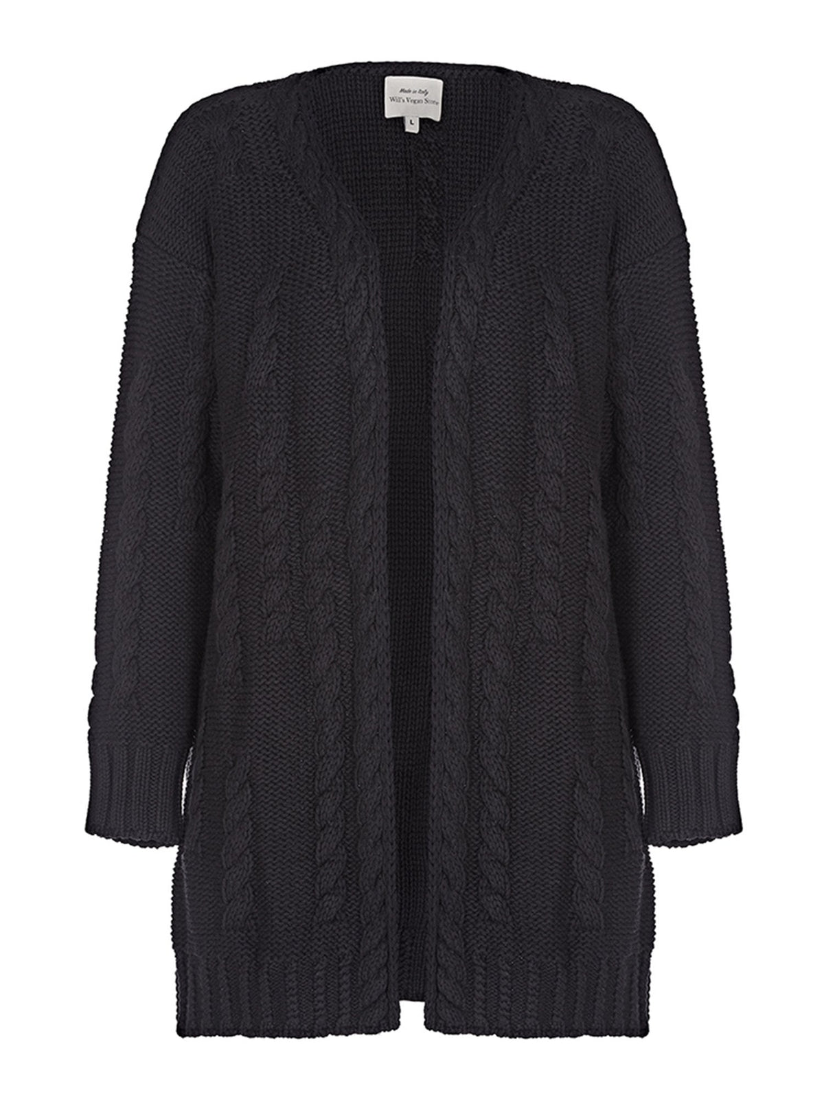  Recycled Chunky Knit Cardigan