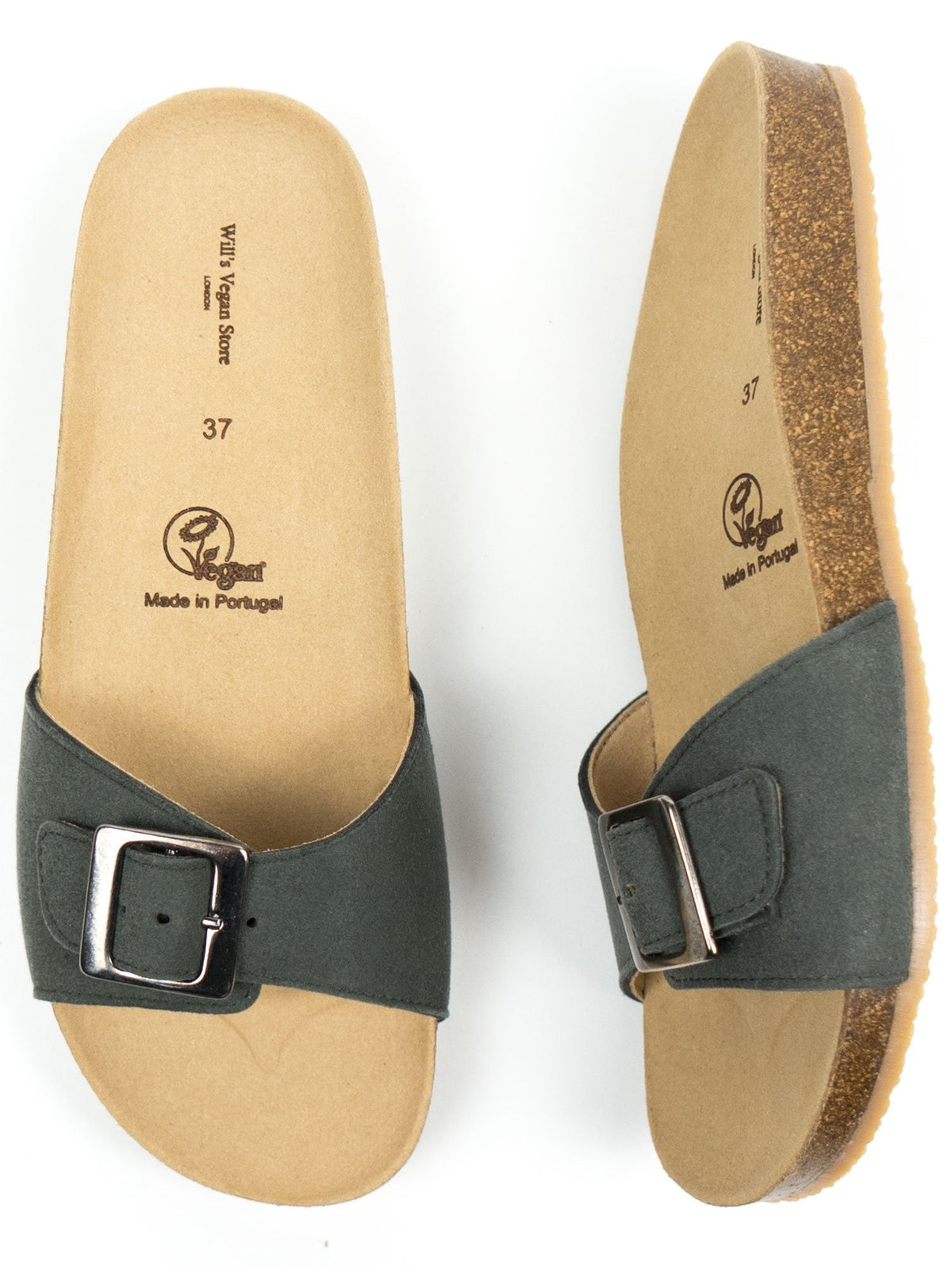  Single Strap Footbed Sandals