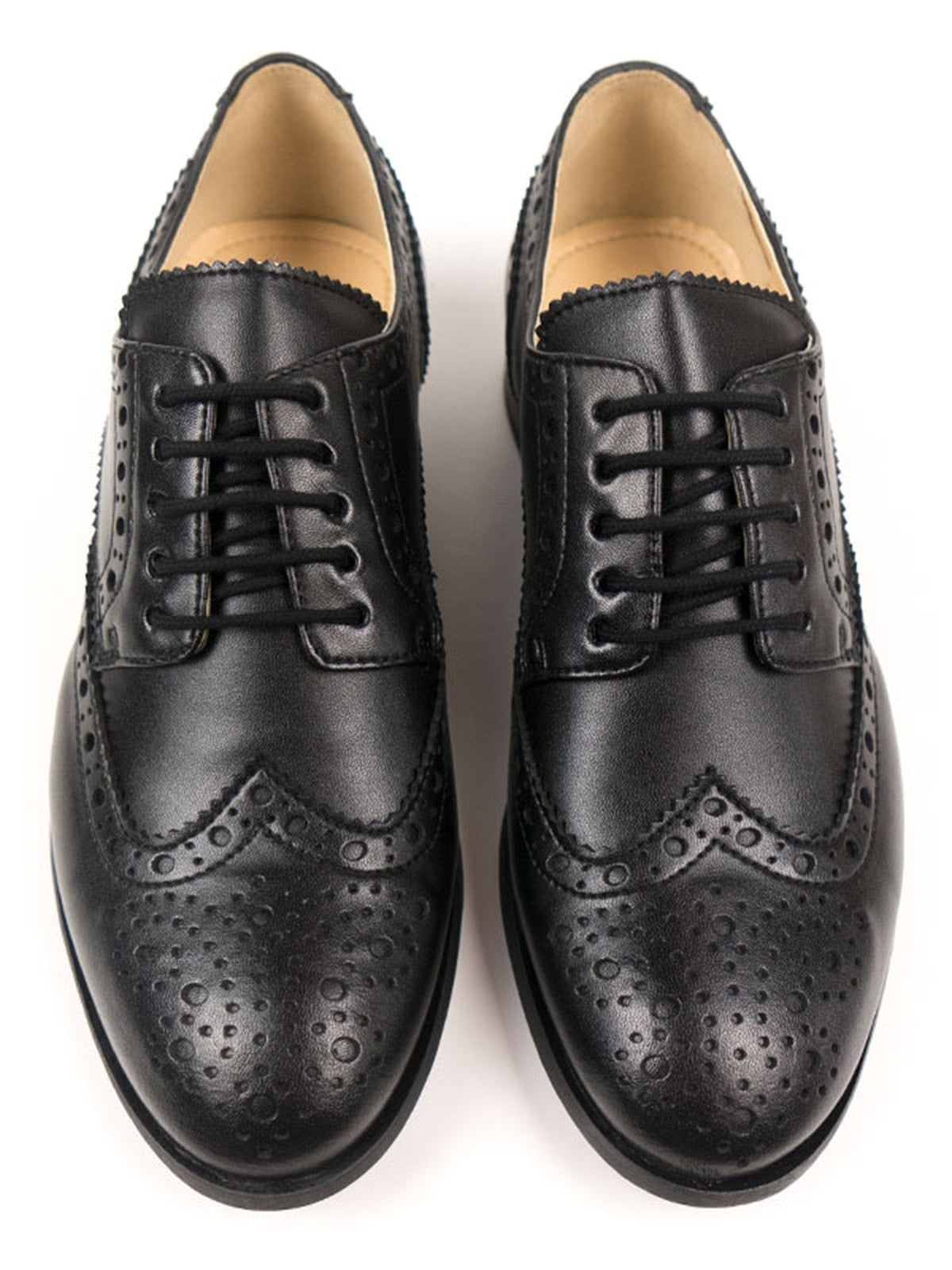  City Wingtip Brogue Oxfords